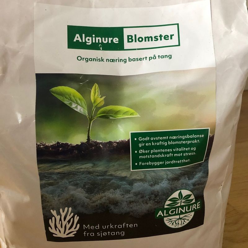Alginure Blomster - Organisk gjødsel av tang, 5 kg